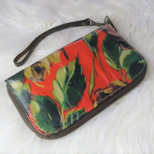 Patricia Nash Leather Wristlet